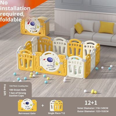 Tapete de Gateo y Corral de Juego para Niños - Image 6