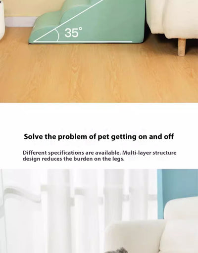 Escaleras de Acceso para Mascotas - Cama Elevada Sofá - Image 12