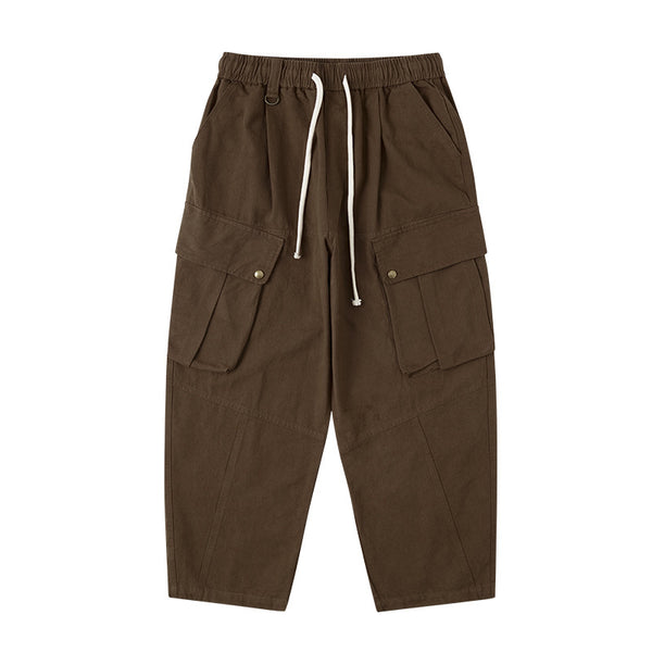 Pantalones Casuales Sueltos Estilo Retro Japonés