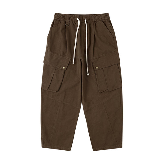 Pantalones Casuales Sueltos Estilo Retro Japonés - Image 2