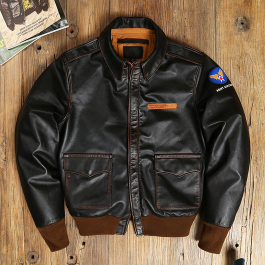 Chaqueta de Cuero Biker Americana - Image 10