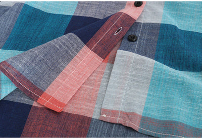 Chaqueta Casual de Cuadros para Mujer con Protección Solar - Image 15