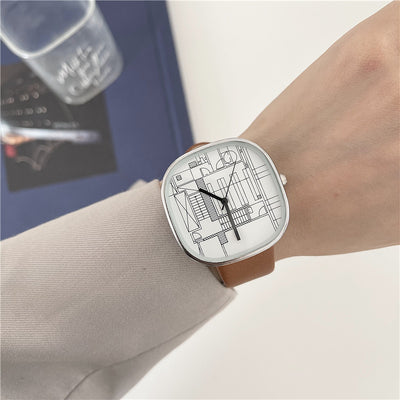 Reloj Elegante para Mujer Leisure Milk Sugar