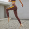 Pantalones Yoga Deportivos de Cintura Alta con Levantamiento de Glúteos