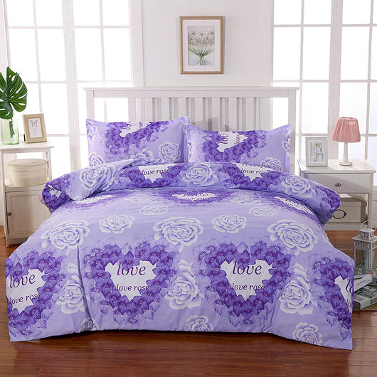 Juego de Cama Terciopelo Diamantado Suave al Tacto - 4 Piezas - Image 9