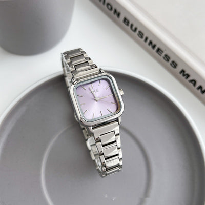 Reloj de Acero Inoxidable Minimalista con Diseño Cuadrado - Image 10