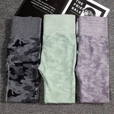 Leggings Camuflaje sin Costuras Cintura Alta - Image 35