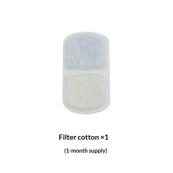 Cartucho Filtro de Algodón para Fuente Automática Circulante de Agua para Gatos