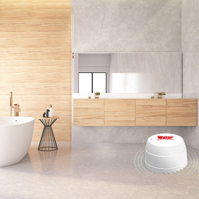 Detector Inteligente de Fugas WiFi con Alarma y Sensor de Inundación