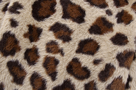 Abrigo Tejido Jacquard con Patrón Animal y Efecto Pelaje Artificial - Image 23