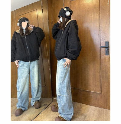 Abrigo Grueso de Algodón con Capucha y Forro de Felpa - Image 11