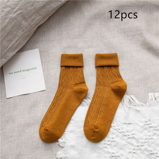 Calcetines Cálidos de Algodón Japonés Premium - Image 22