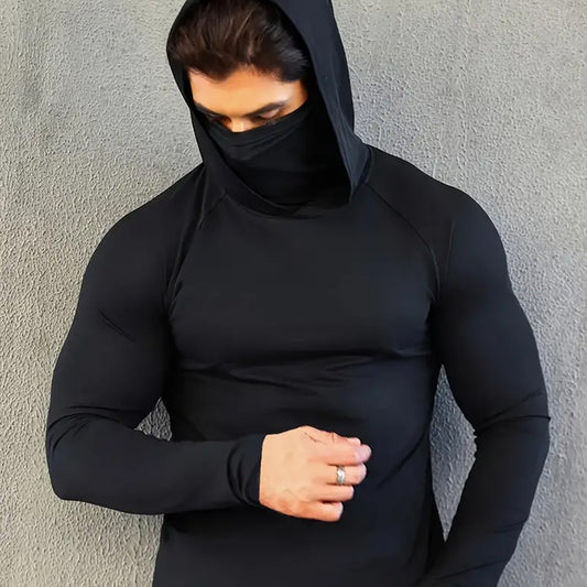 Conjunto Deportivo Moldeador con Máscara y Gorro Integrado