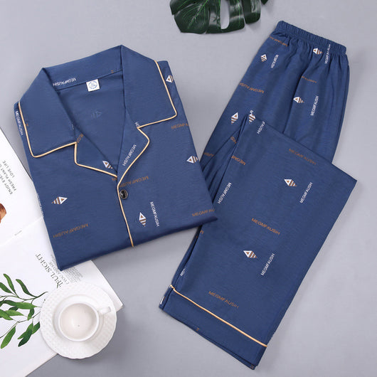 Pijama Suelto para Hombre Primavera Otoño - Image 10