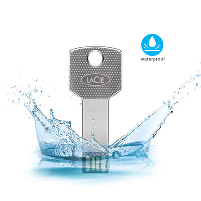Memoria USB Metálica Ultrafina Resistente al Agua con Anillo de Seguridad - Image 3