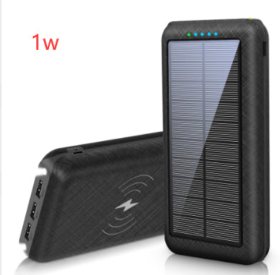 Cargador Solar Inalámbrico Qi Portátil con 3 Puertos USB - Compatible con iPhone, Samsung y Xiaomi - Image 14