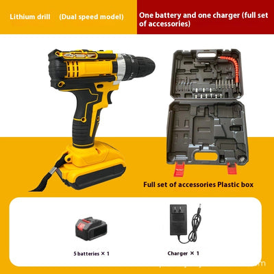 Taladro de Impacto Profesional Brushed con Batería de Litio de Alto Torque - Image 11