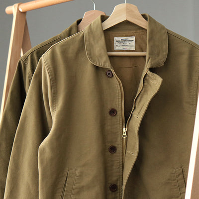 Chaqueta Suelta Retro Casual para Hombre - Estilo Deck Versátil - Image 2
