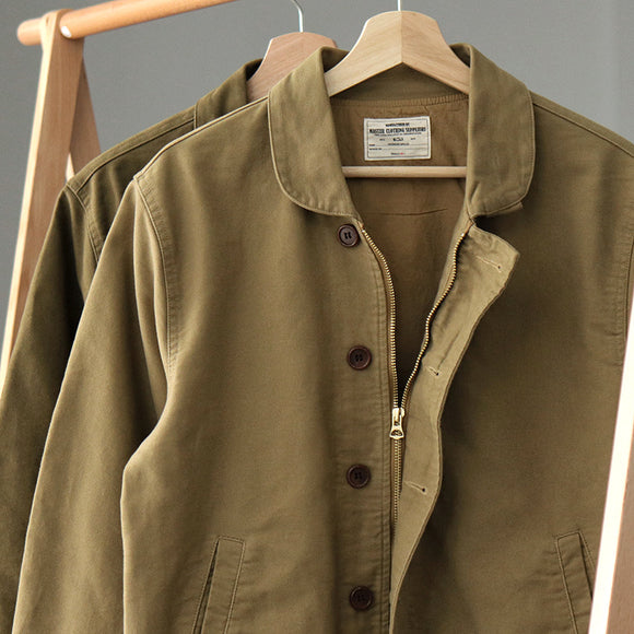 Chaqueta Suelta Retro Casual para Hombre - Estilo Deck Versátil