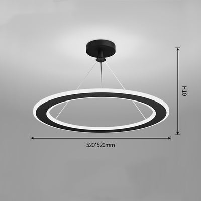 Lámpara de Techo Circular Minimalista para Dormitorio y Estudio - Image 18