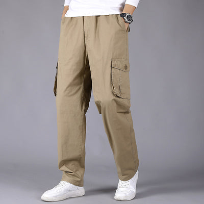 Pantalones Sueltos Coreanos Cintura Alta Pierna Recta - Image 6