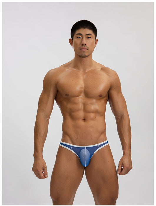 Bóxer Masculino Mesh Transparente Cintura Baja Seda Fría - Image 16