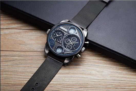 Reloj para Hombre con Correa de Malla de Acero - Image 22