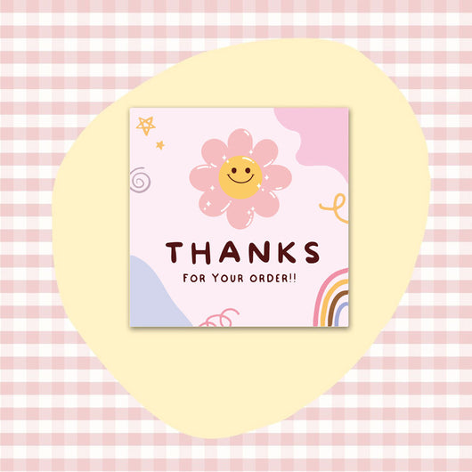 Pack 50 Tarjetas de Agradecimiento Cuadradas en Papel Couché – Diseño Profesional - Image 22
