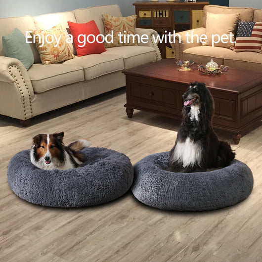 Cama Donut para Perros - Cómoda Felpa Suave Lavable - Image 99