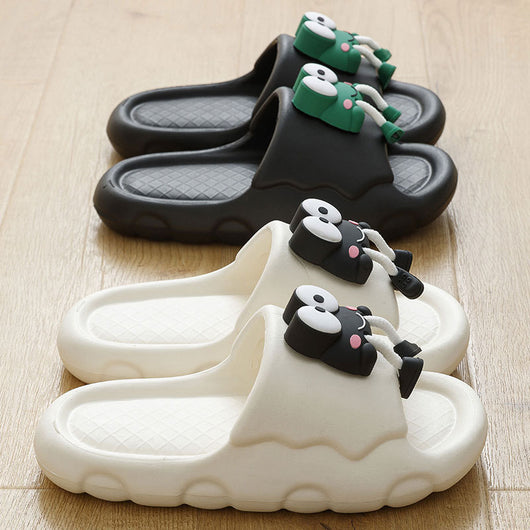 Pantuflas Rana de Dibujos Animados con Suela Suave Antideslizante para Mujer - Image 6