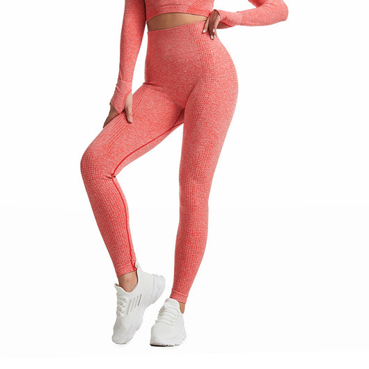 Pantalones Yoga Ajustados sin Costuras con Tecnología Absorbente de Humedad - Image 3