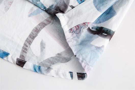 Camisa Hombre Estampado Graffiti Urbano - Image 5