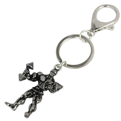 Llavero Metálico Atleta Musculoso - Accesorios Fitness - Image 6