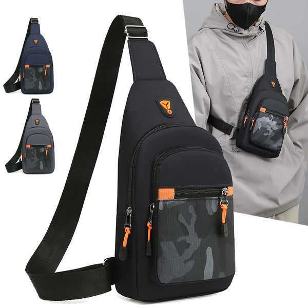 Bolsa Crossbody Impermeable Minimalista Multicolor