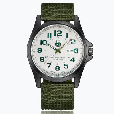 Reloj Deportivo Hombre con Correa Trenzada y Calendario - Image 10