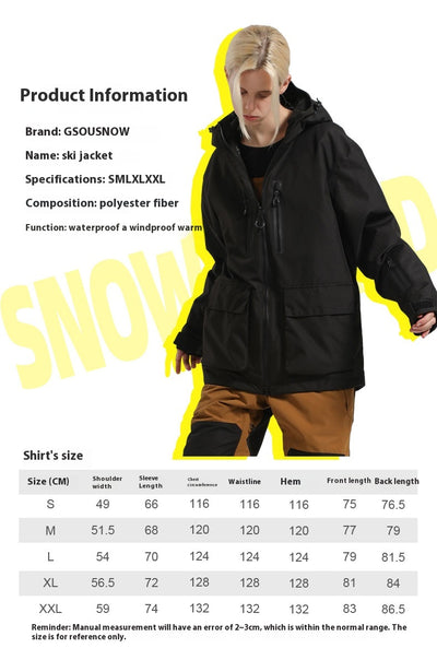 Chaqueta de Esquí Impermeable Térmica Doble Capa - Image 10