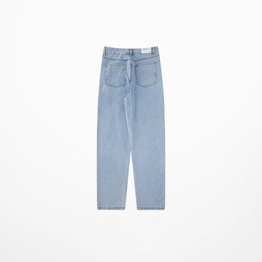 Pantalones Vaqueros Hombre Estilo Hong Kong Corte Recto Suelto Tendencia - Image 8