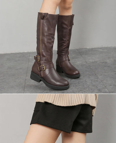 Botas Dr Martens Talla Grande con Cierre Lateral y Suela Gruesa para Mujer - Image 20