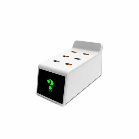 Cargador USB Inteligente de 6 Puertos para Móviles y Tablets - Image 4