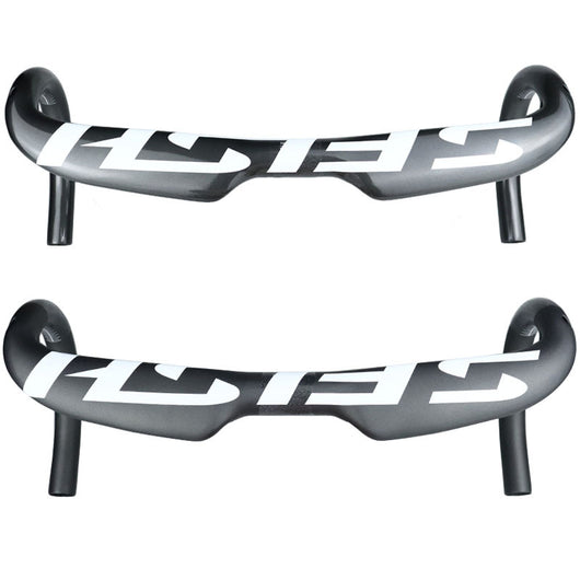 Manillar de Fibra de Carbono para Bicicleta de Ruta - Diseño Ergonómico 380-440mm - Image 4