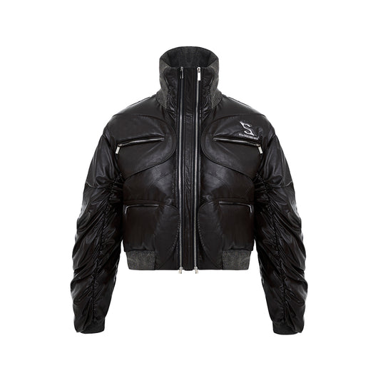 Chaqueta de Algodón Grueso con Cuello de Pie para Hombre - Image 11
