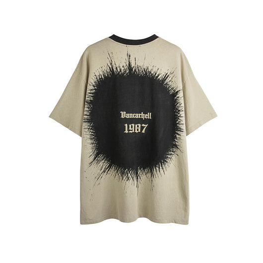 Playera de Contraste de Colores para Parejas - Diseño Moderno Unisex - Image 2
