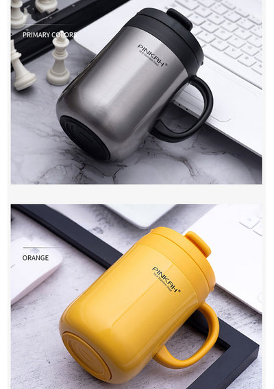 Taza de Acero Inoxidable 304 con Letras Personalizadas y Asa - Image 11