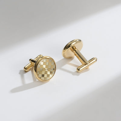 Gemelos Retro Darcy con Parche de Cobre - Image 2
