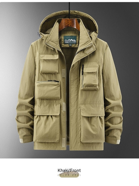 Chaqueta Impermeable Tipo Overol para Actividades Outdoor - Image 23