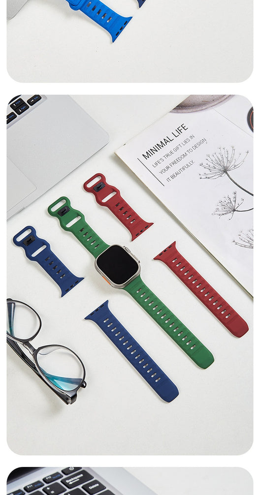 Reloj Deportivo para Parejas con Correa de Silicona Monócromo - Image 20