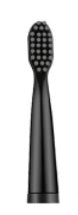 Four black soft-bristle replacement toothbrush heads for an automatic ultrasonic wave toothbrush. - Image 14