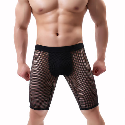 Bóxer Deportivo de Malla Reforzada Anti-fricción para Hombre - Image 4