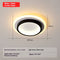 Black Round White light - 21cm
