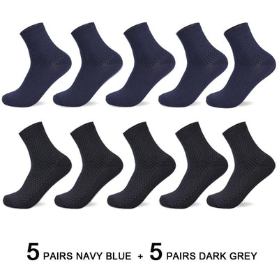 Calcetines Ejecutivos de Fibra de Bambú para Hombre Transpirables - Image 12
